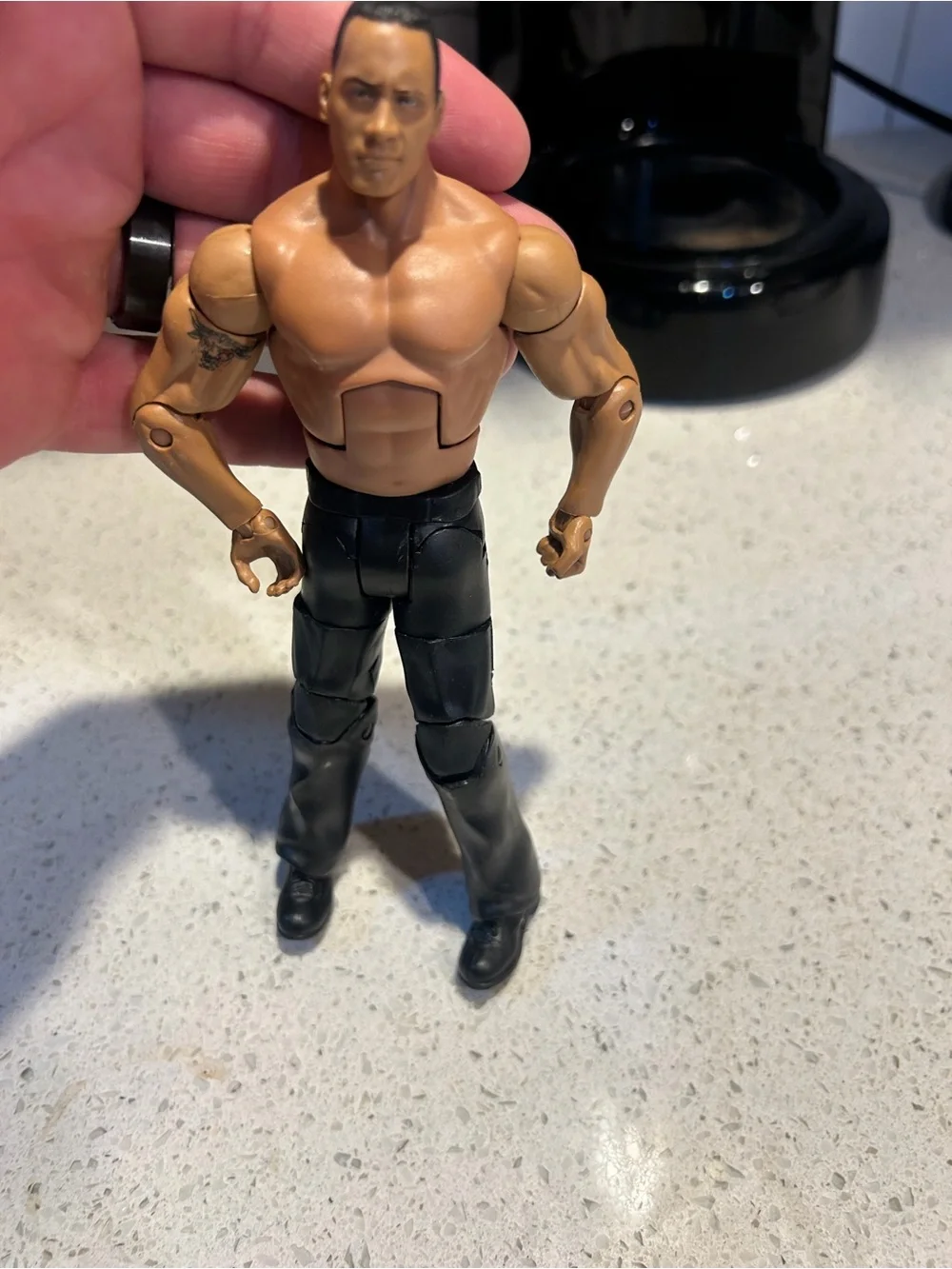 WWE The Rock Dwayne Johnson Action Figure